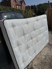 Double Mattress Spring With A Foam Topper Second Hand However Very Clean
