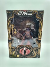 GI Joe Classified HOODED COBRA COMMANDER & THRONE 221 IN HAND Sealed