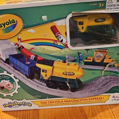 Crayola Lionel Model Train Starter Set Dry-Erase Caboose Track Factory