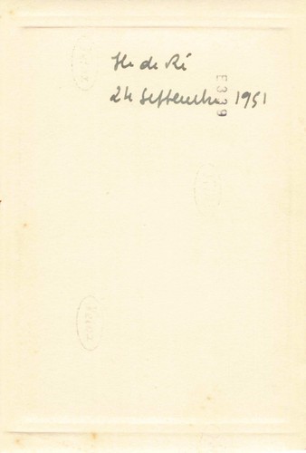 ALTES FOTO 1951 ILE DE RE JUNGES MÄDCHEN POSIERT - Bild 2 von 2