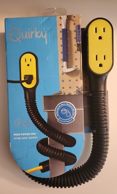 Quirky Prop Power Pro Wrap Around 3 outlets 9-Foot Extension Cord. NIB