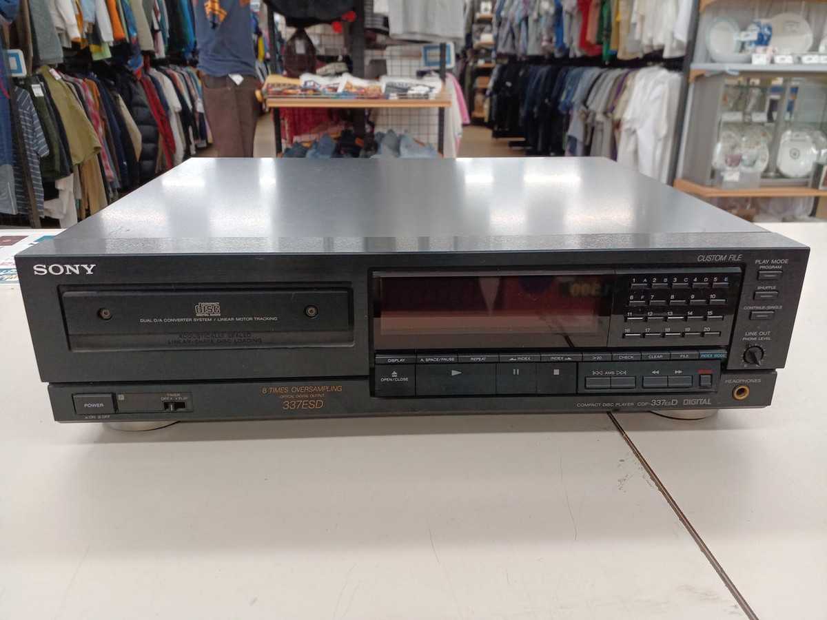 SONY CDP-337ESD | CD Player from Japan | eBay