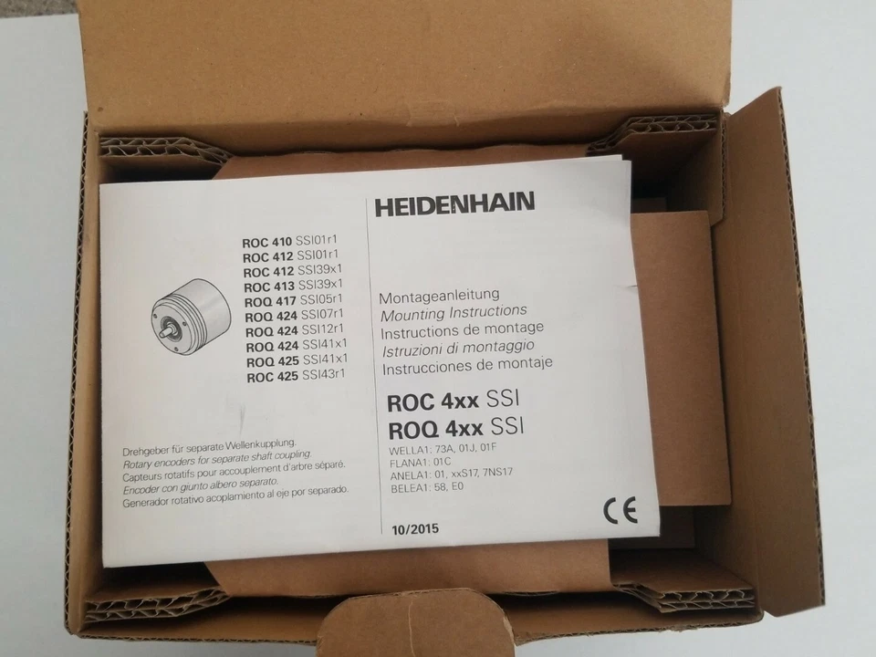 HEIDENHAIN ROTAR; ROC 412 512 27S17-E0; ROC-412; 1131750-04; 4.75V  30V; SSI39r1 - Image 3 of 4