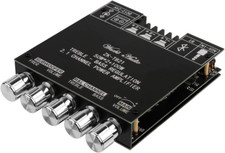 Bluetooth Audio Amplifier Board, ZK-TB21 2.1CH 50W X 2 100W Subwoofer Power Amp