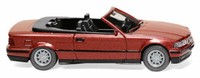 Wiking 019401 Spur H0 Bmw 325I Cabrio - Weinrot-Met.