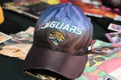 Jacksonville Jaguars Vintage Aqua Fade Hat Puma NFL Pro Line