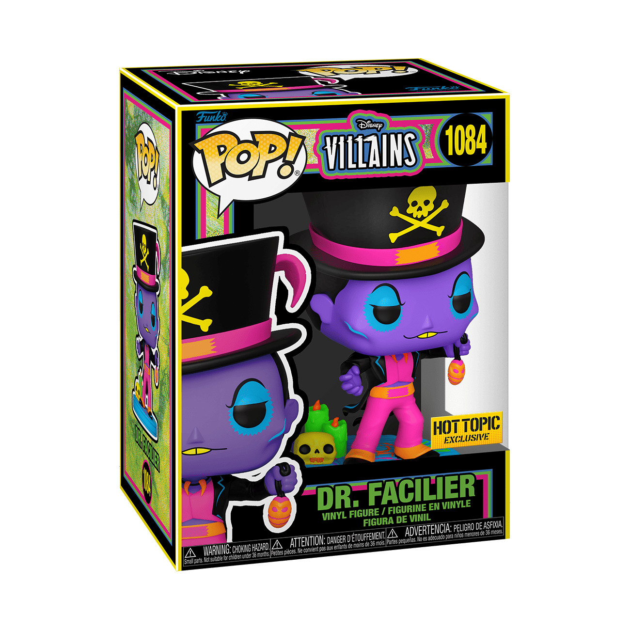 Funko Pop! Vinyl: Disney - Dr. Facilier (Black Light) - Hot Topic ...