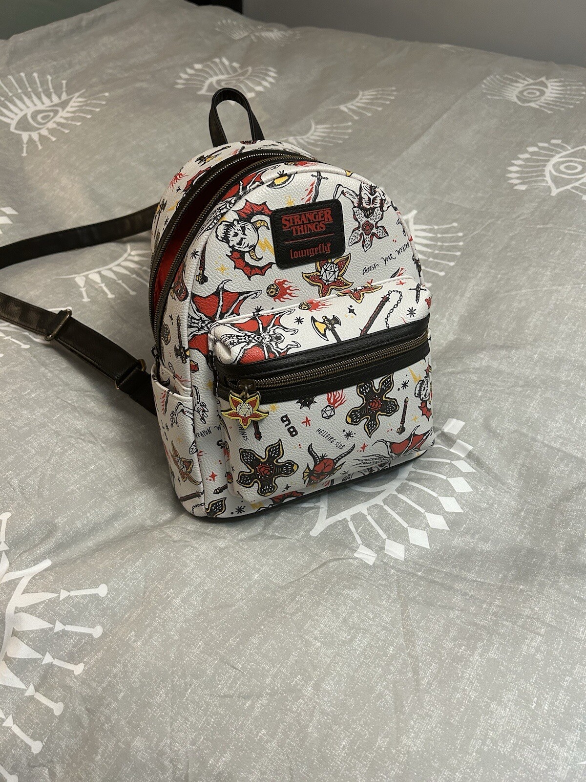 loungefly stranger things mini backpack - image 1