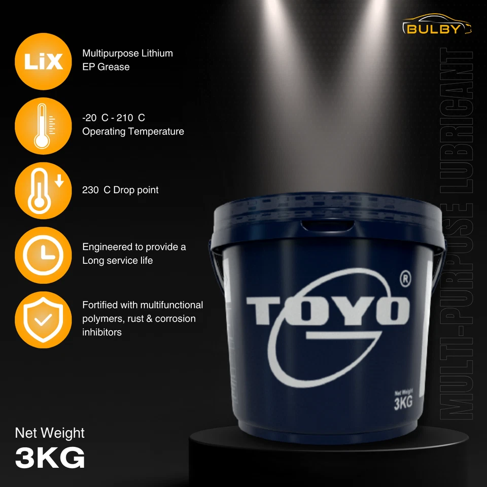 Multi-purpose EP Grease - 3KG ( 1 Tub) - image 3 of 4