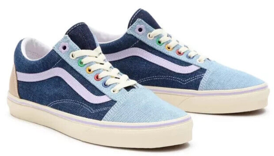 Vans x Emma Mulholland on Holiday Old Skool Zapatos Denim VN0A5JMI6GL 5.5 4 NUEVO EN CAJA LE
