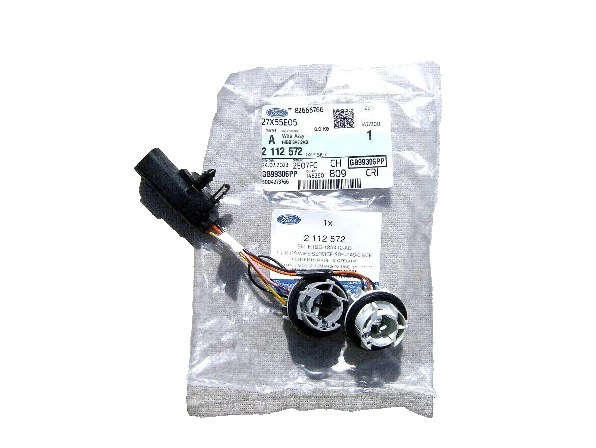 Genuine Ford Fiesta Bulb Holder - Wiring Assy - Tailgate- Light 