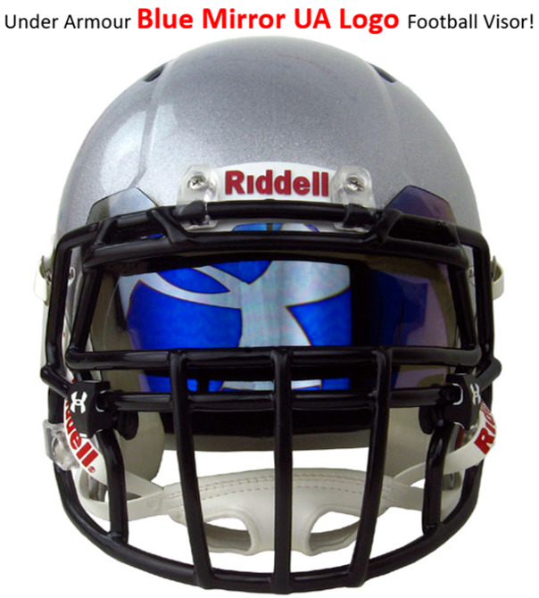 Riddell Speedflex Football Helmet w Under Armour Visor for Sale in