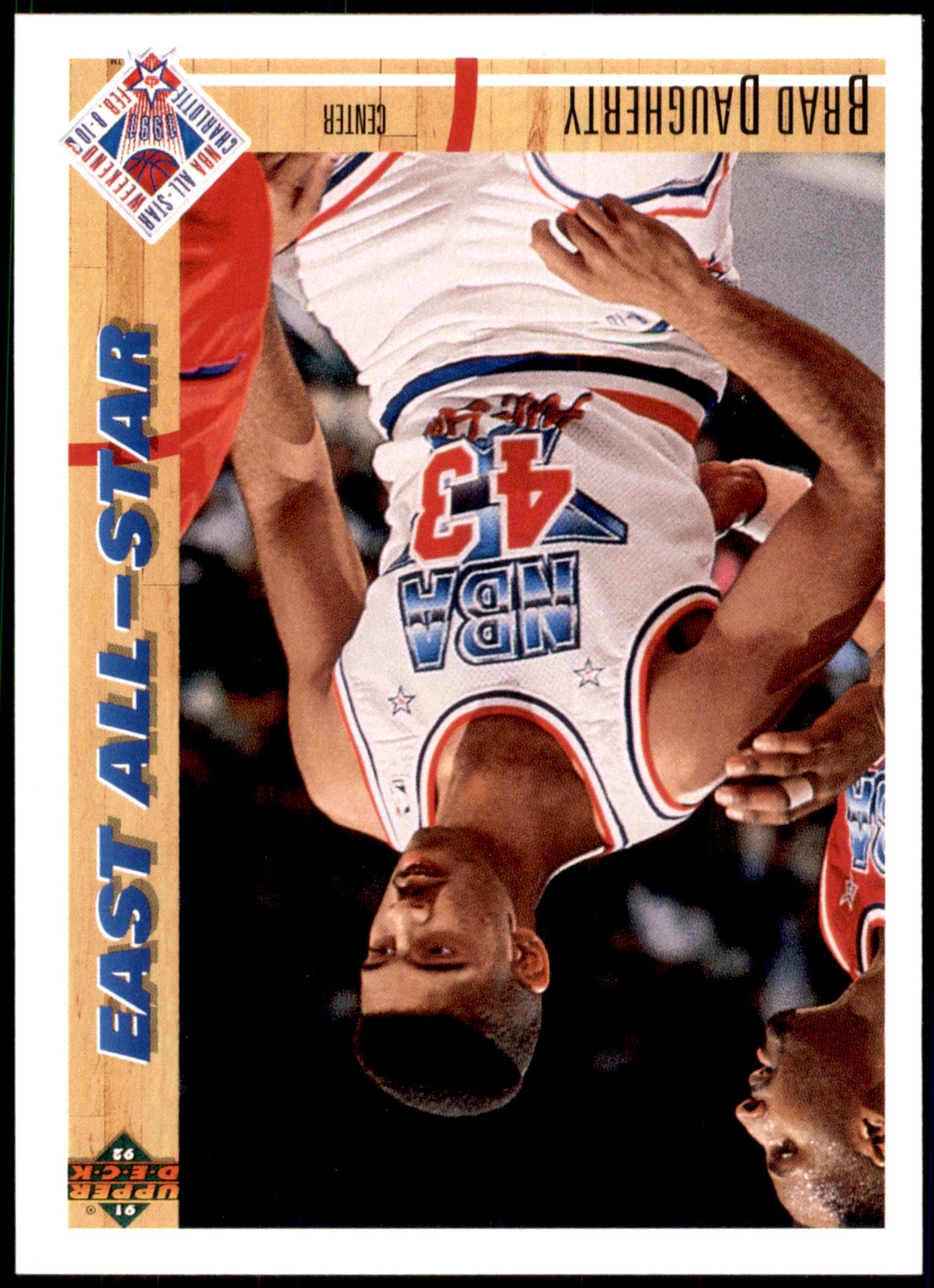 Brad Daugherty #63 1991-92 Upper Deck