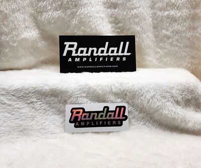 Randall Amplifiers 2 Sticker Set..Holographic | eBay