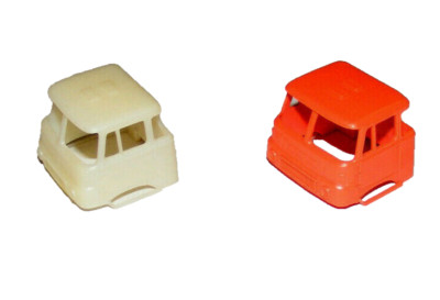 HO 1:87 Plastik Modellauto Wendezeit Robur Sonderfarbe / Fehlfarben Kabine 2 St.