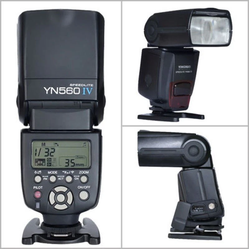 2X YONGNUO YN560 IV Wireless Flash Speedlite with YN560-TX II Trigger Controller - Image 3 of 4