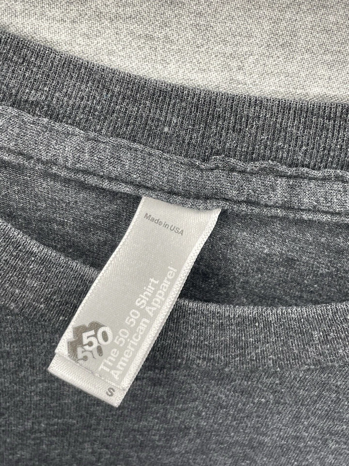 Camiseta Looker Data Analyst De Colección Años 90 Puntada Única Hecha en EE. UU. Talla S Rara Luz *ver Foto 3 de 4