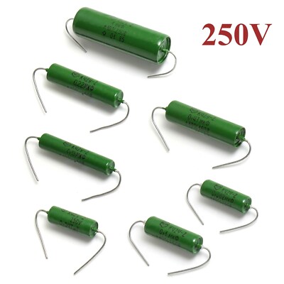 8pcs PIO Capacitor 0.01uF .01uF 10nF 1600V K75-12 / K40Y-9 Tube Amp USSR