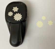 Stampin Up EK Success Whale Tail Paper Punch 3 Flowers Boho Blossoms