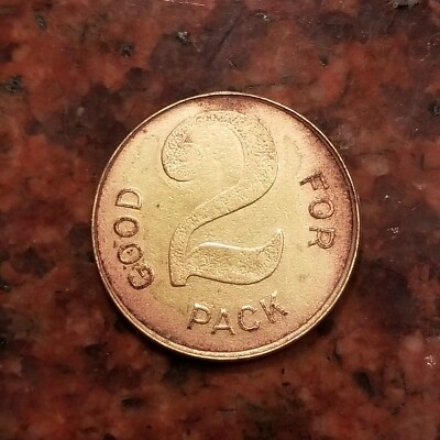 GOOD FOR 2 PACK (CIGARETTE TOKEN) - #B0631