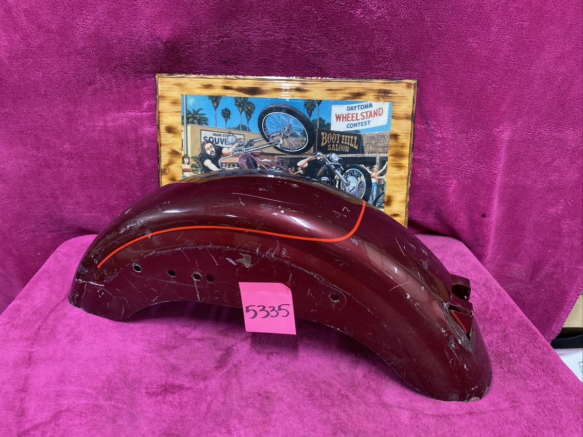 Harley Fxr Stock Genuine Oem Rear Fender Original Paint Fxrt Fxrd