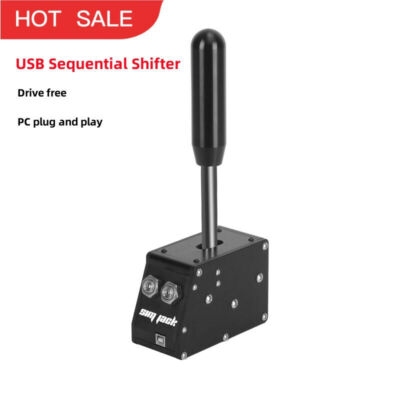 SIM JACK SQB002-L Long Version USB Sequential Shifter RC Games Gearshift for PC
