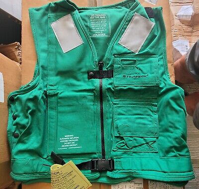 US NAVY MK1 FLIGHT DECK STEARNS LIFE PRESERVER VEST 