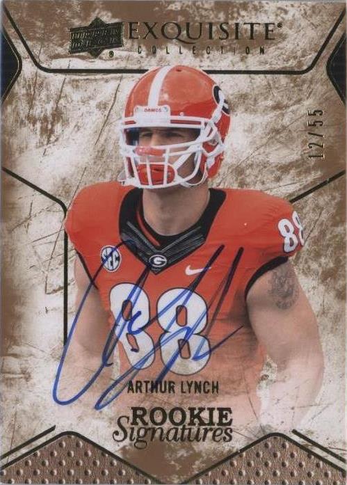 2014 Upper Deck Exquisite Collection Arthur Lynch #99 - 1 of 2