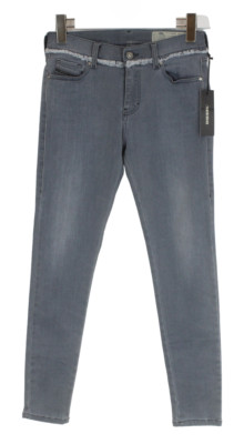 DIESEL Sandy-Ankle-QW Super Slim-Skinny 084QB Stretch Jeans Women's W27/L32