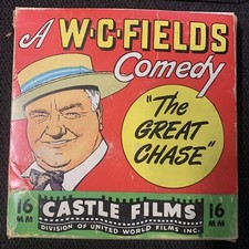 W. C. FIELDS COMEDY THE GREAT CHASE 16MM CASTLE FILM