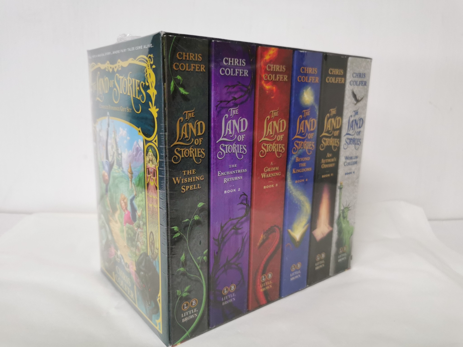 The Land of Stories Complete Paperback Gift Set by Chris Colfer