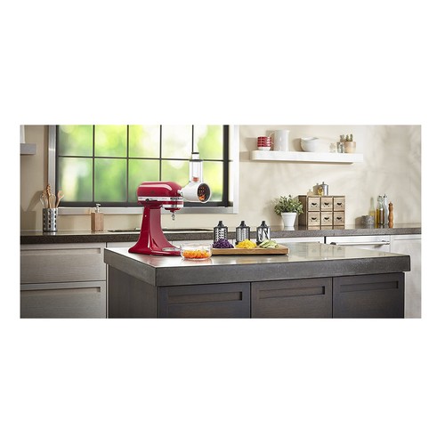 KitchenAid 5KSMVSA Gemüseschneider/ Schnitzelwerk mit 3 Trommeln - Bild 7 von 12