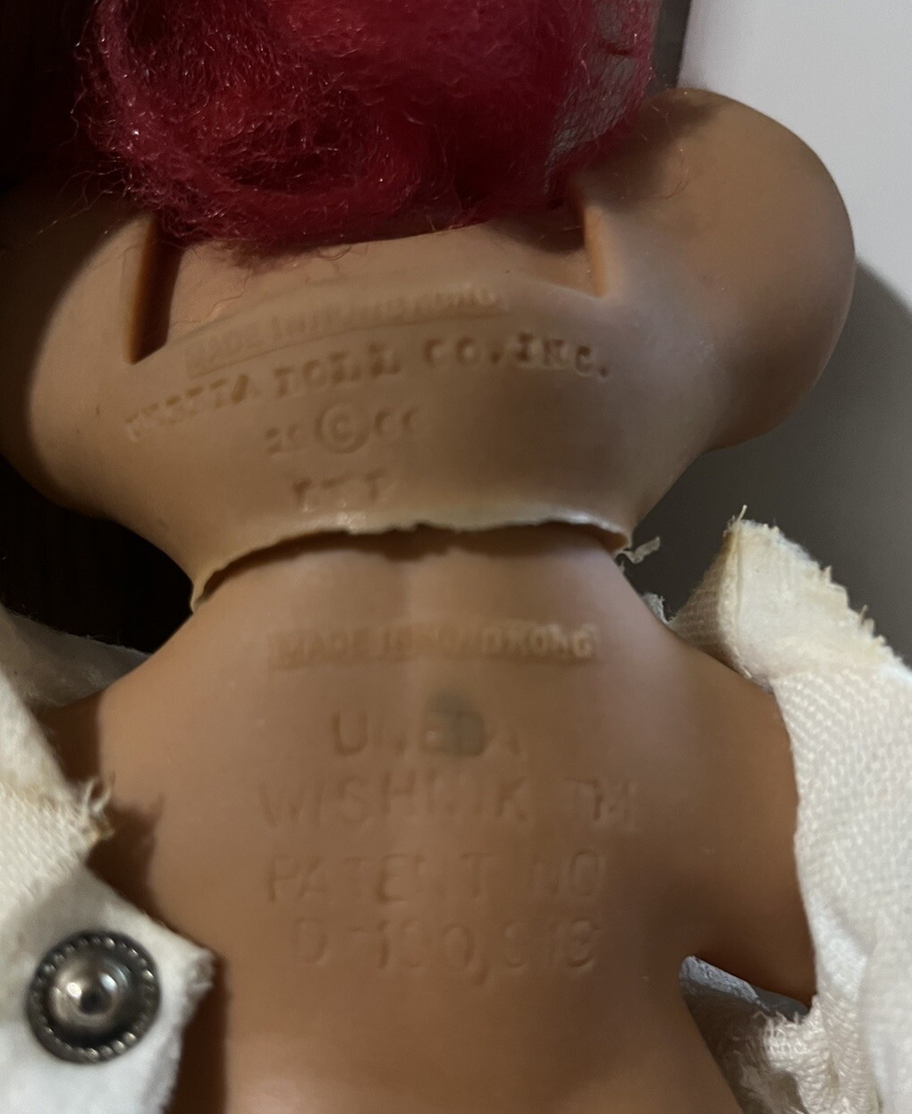 Uneeda Wishnik Troll Dolls, Vintage (1966), 6&rdquo; Tall Each, Fair Condition