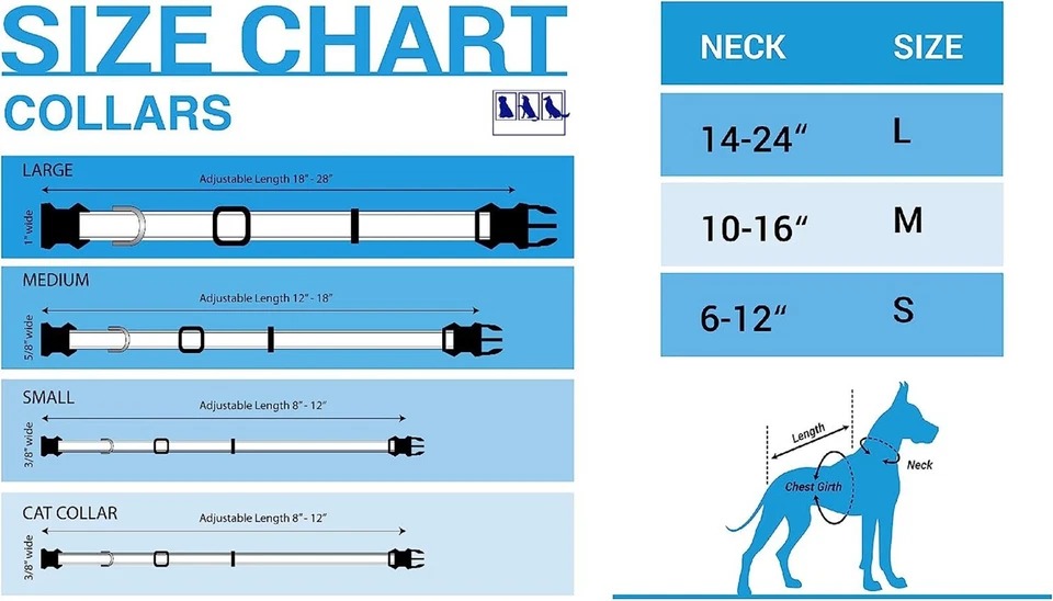 Pets First NCAA PET Collar A Sporty Shiny & Colorful Dog Collar & Cat Collar - Image 2 of 2