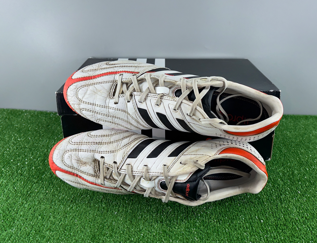 Adidas AdiPure 11Pro FG Elite US9.5 UK9 White boots Cleats mens