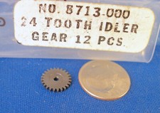 1pc Aurora AFX Magnatraction SLOT CAR 24 Tooth NYLON IDLER Gear Small Hole 8713