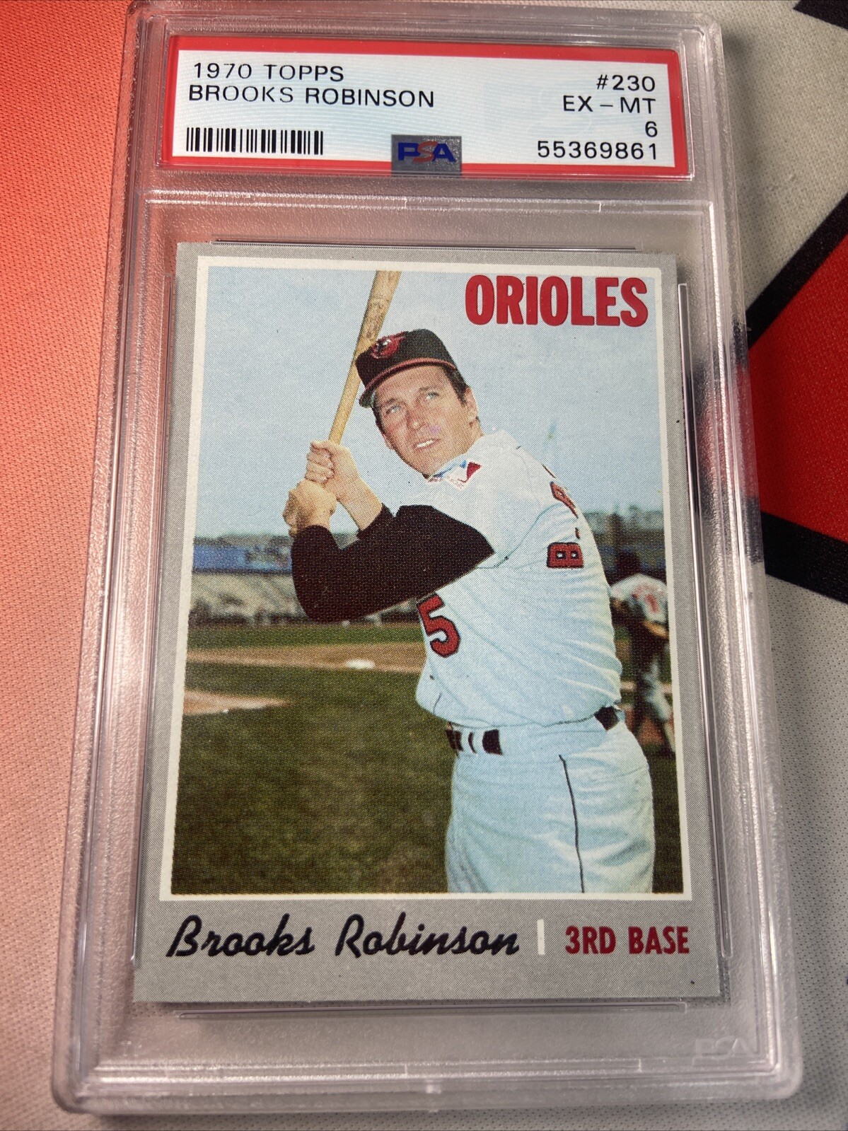 1970 Topps Brooks Robinson PSA 6 Orioles #230