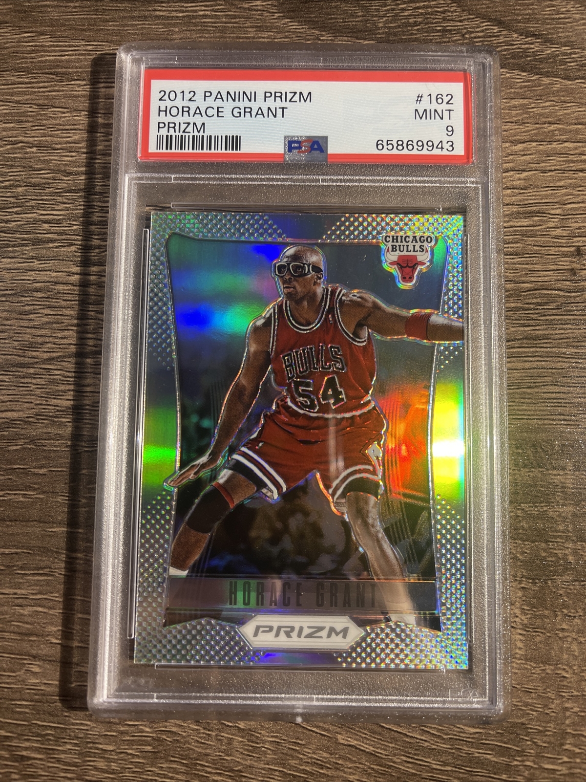 2012-13 Prizm Horace Grant Silver Prizm #162 PSA 9 MINT Bulls