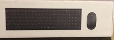 VssoPlor Wireless Keyboard & Mouse VK15-3 Rechargeable 2.4G USB White/Silver.New