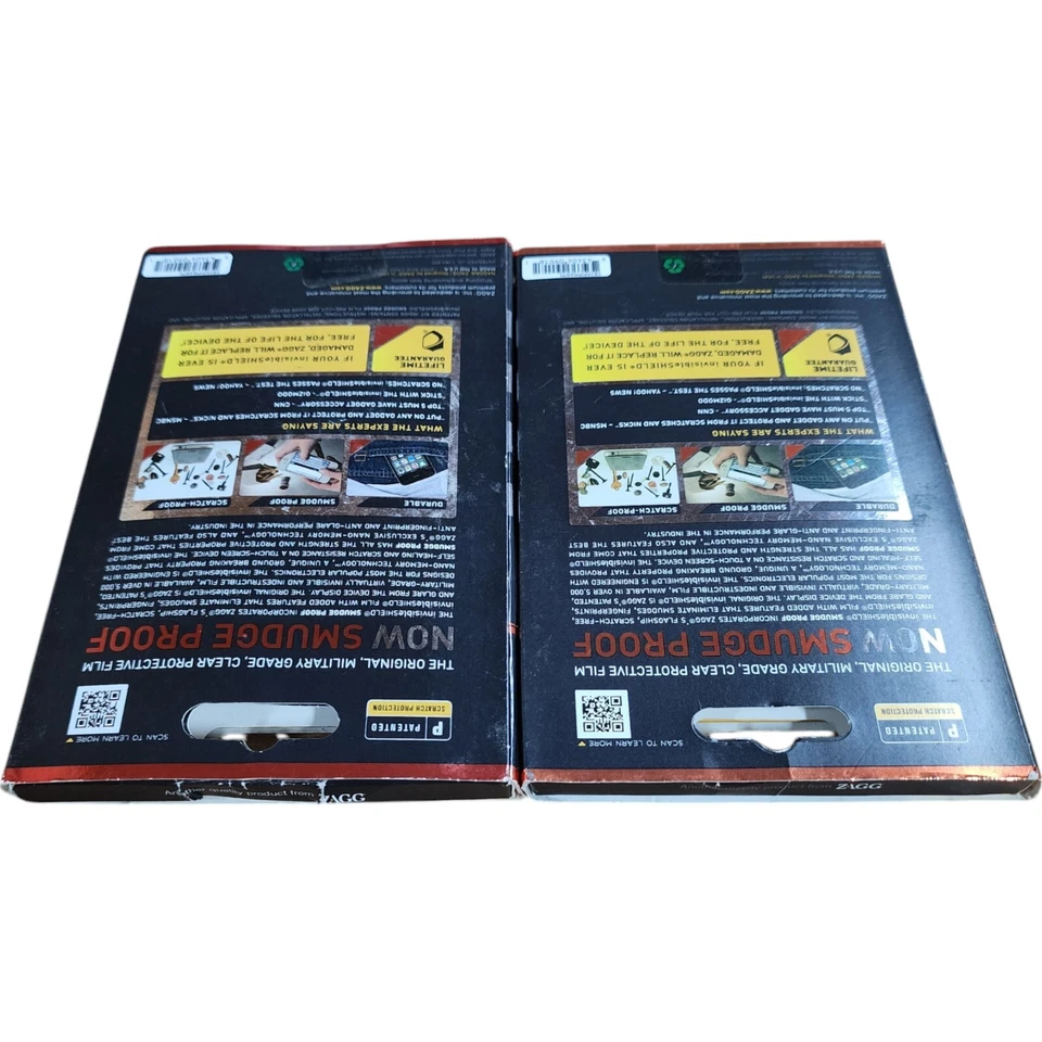 2x InvisibleShield Smudge Proof Screen Kit for iPod Nano 7th Gen *NEW#2* 09018 - Image 4 of 4