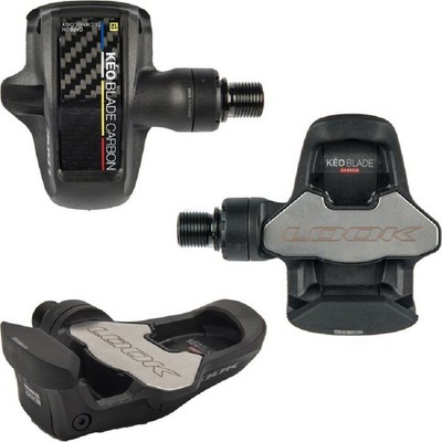 Coppia Pedali Bici da Corsa LOOK KEO Blade Carbon con tacchette Grigie |  eBay