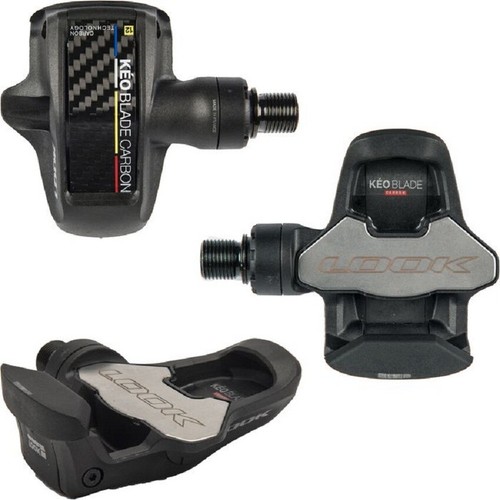 Coppia Pedali Bici da Corsa LOOK KEO Blade Carbon con tacchette Grigie |  eBay