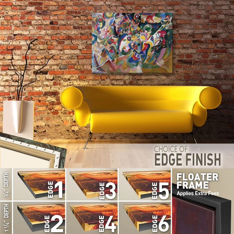 36 Вт «x 27H» компост VII, 1913 Василий Кандинский многоцветный выбор холста - Изображение 2 из 4