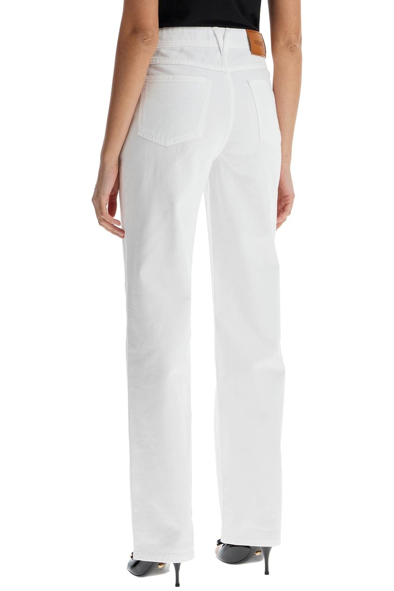 デニム・ジーパン VERSACE Women Denim Pants 10115191A136511D110 WHITE Jeans VERSACE Woman Tg. 28 JEANS 10115191A13651 1D110 WHITE