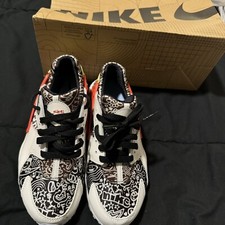 Nike Huarache Run SE GS DV2243 100 White Kids Running Shoes SZ 5 Y