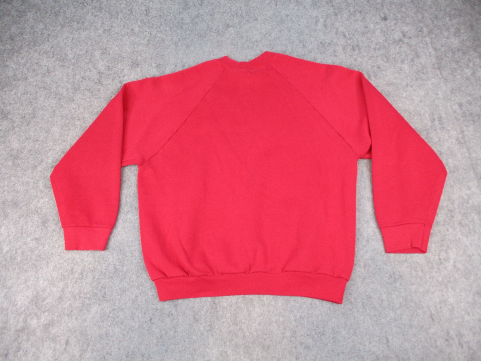 Vintage Kmart Sweatshirt Mens XL Red Sweater Employee Big K Mart Retail