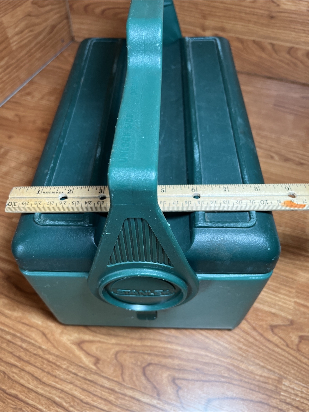 Vintage Green STANLEY ALADDIN Lunch Box Cooler without Thermos