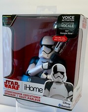 iHome Disney Star Wars Stormtrooper Executioner Wireless Bluetooth Speaker NEW 