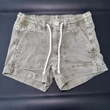 American Eagle Womens Olive Stretch Denim Dra...