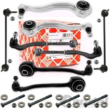 4x FEBI QUERLENKER KOPPELSTANGE SPURSTANGE VORNE f&uuml;r MERCEDES C-KLASSE W203 W209